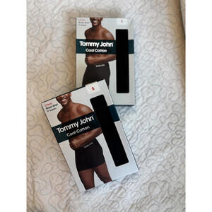 Tommy John Cool Cotton‎ 2 Pack Boxer Briefs, Size Small 4" inseam #1